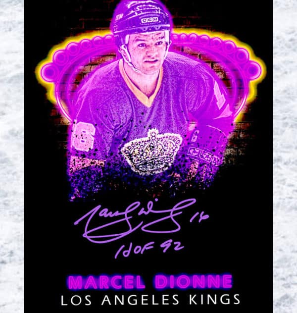 Marcel Dionne Los Angeles Kings Autographed 8X10