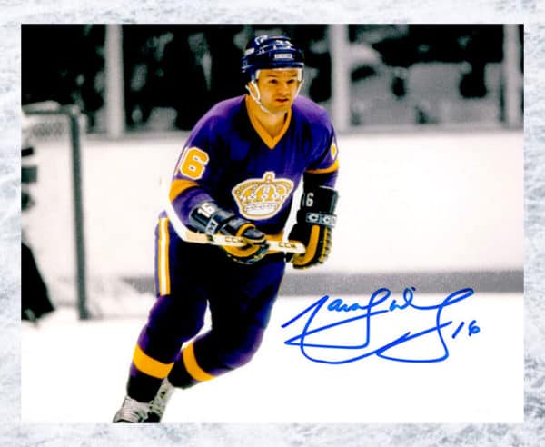 Marcel Dionne Los Angeles Kings Autographed 8X10