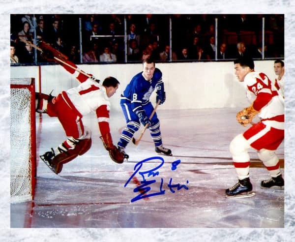 Ron Ellis Toronto Maple Leafs Autographed 8x10