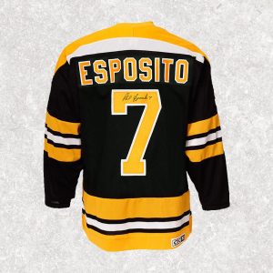 Phil Esposito Pre-Order Boston Bruins Autographed Jersey