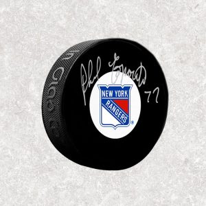 Phil Esposito New York Rangers Autographed Puck