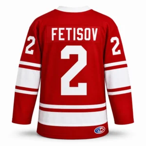 Vyacheslav Fetisov Pre- Order Team USSR Autographed Replica Jersey