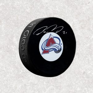 Peter Forsberg Colorado Avalanche Autographed Puck