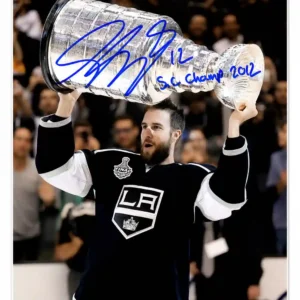 Simon Gagne Los Angeles Kings Autographed 8x10