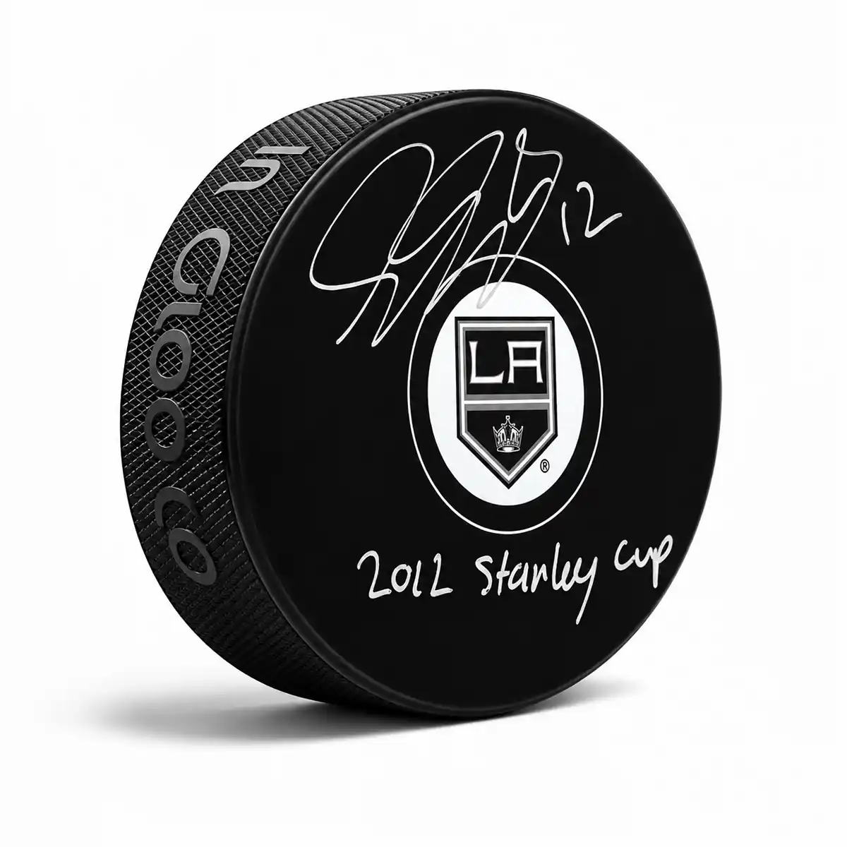 Simon Gagne Los Angeles Kings Autographed Puck