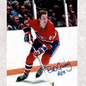 Bob Gainey Montreal Canadiens Autographed 8x10