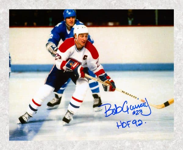 Bob Gainey Montreal Canadiens Autographed 8x10