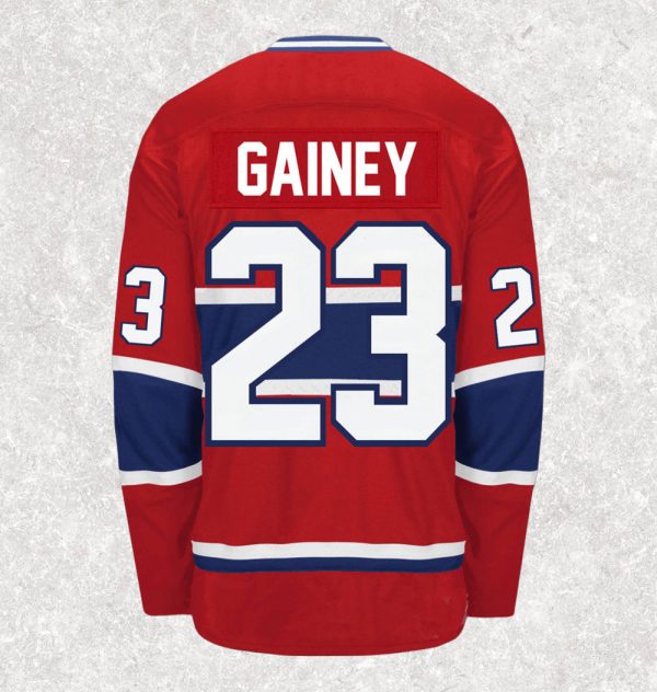 Bob Gainey Montreal Canadiens Autographed Jersey