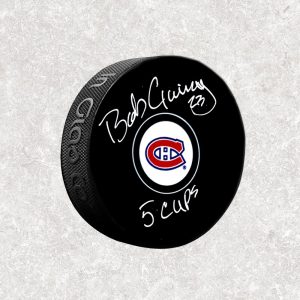 Bob Gainey Montreal Canadiens Autographed Puck