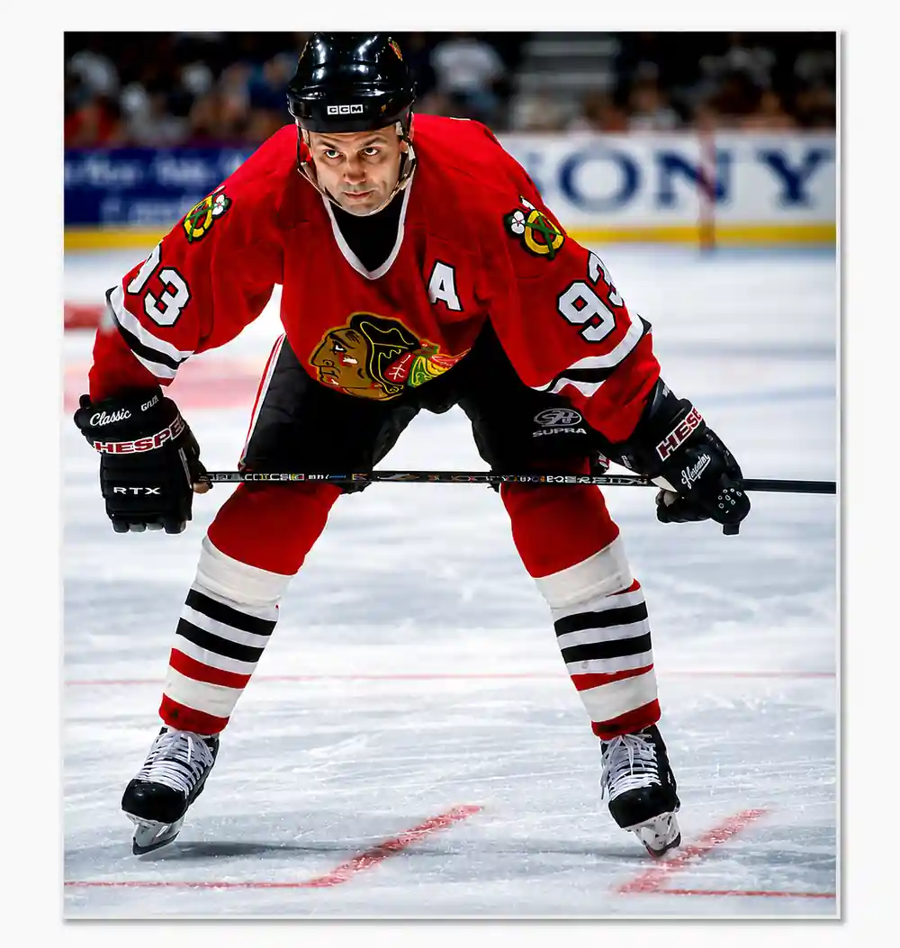 Doug Gilmour Pre-Order Chicago Blackhawks Autographed 8x10 (1)