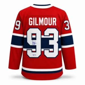 Doug Gilmour Montreal Canadiens Autographed Replica Jersey