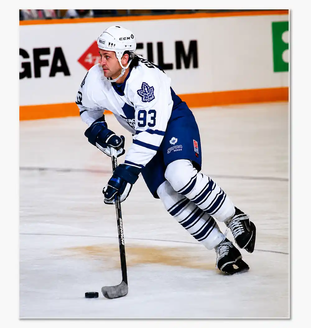 Doug Gilmour Pre-Order Toronto Maple Leafs Autographed 8x10 (1)