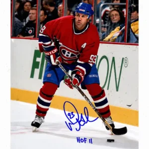 Doug Gilmour Montreal Canadiens Autographed 8x10