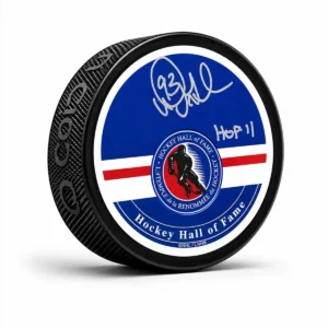 Doug Gilmour HHOF Autographed Puck