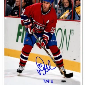 Doug Gilmour Montreal Canadiens Autographed 8x10