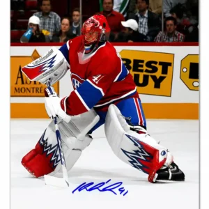 Jaroslav Halak Montreal Canadiens Autographed 8x10