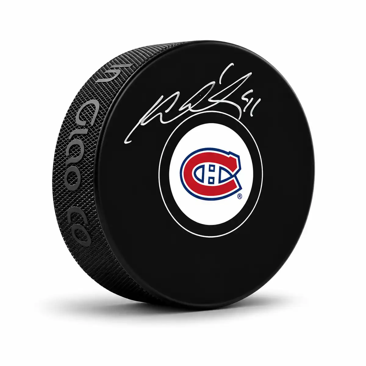 Jaroslav Halak Montreal Canadiens Autographed Puck