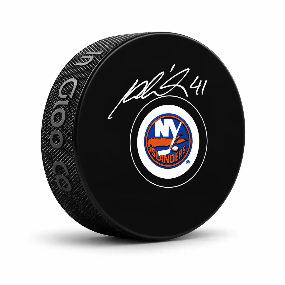 Jaroslav Halak New York Islanders Autographed Puck