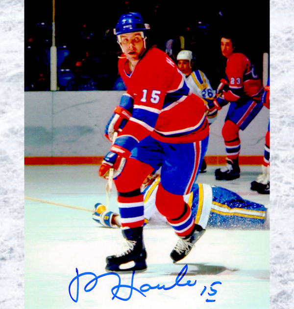 Rejean Houlle Montreal Canadiens Autographed 8x10