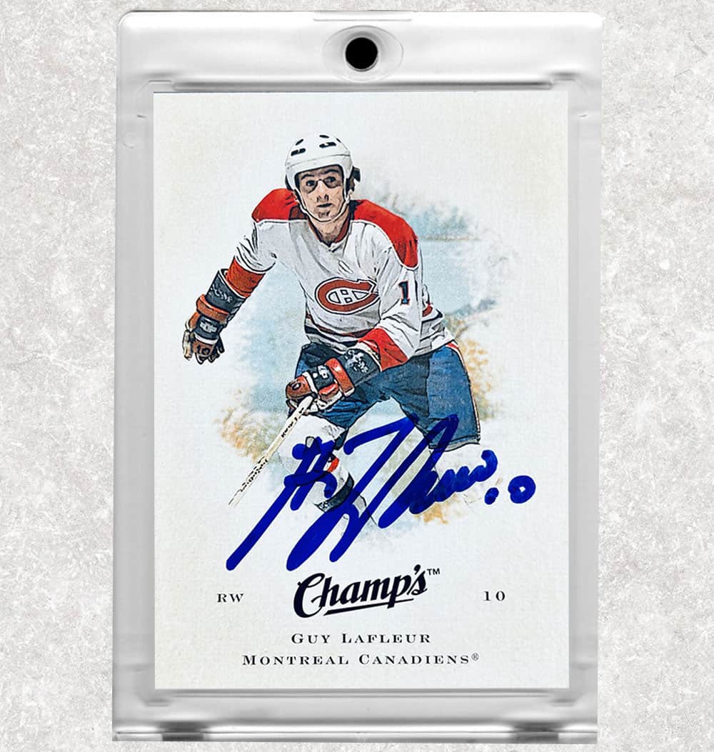 Guy Lafleur Autographed Montreal Canadiens Jersey
