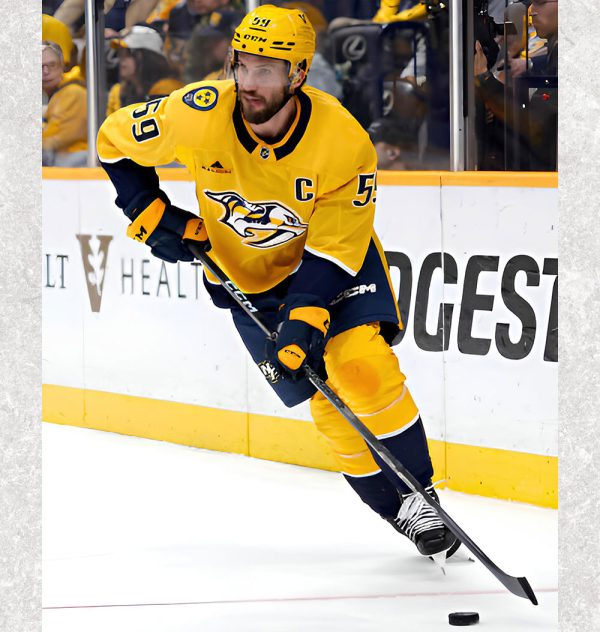 Roman Josi Pre-Order Nashville Predators Autographed 8x10 (5)