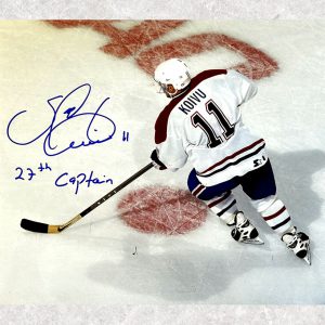 Saku Koivu Montreal Canadiens Autographed 11x14