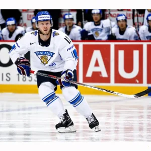 Saku Koivu Pre-Order Team Finland Autographed 8x10 (1)