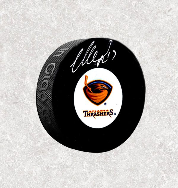 Ilya Kovalchuk Atlanta Thrashers Autographed Puck