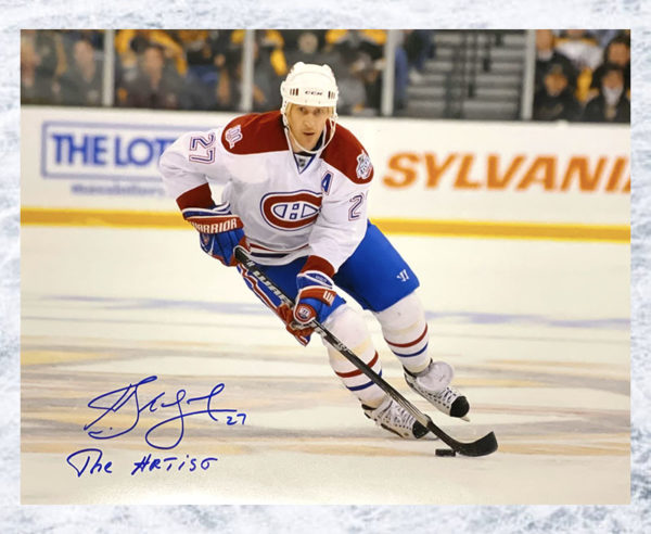 Alexei Kovalev Montreal Canadiens Autographed 11x14 "The Artist"