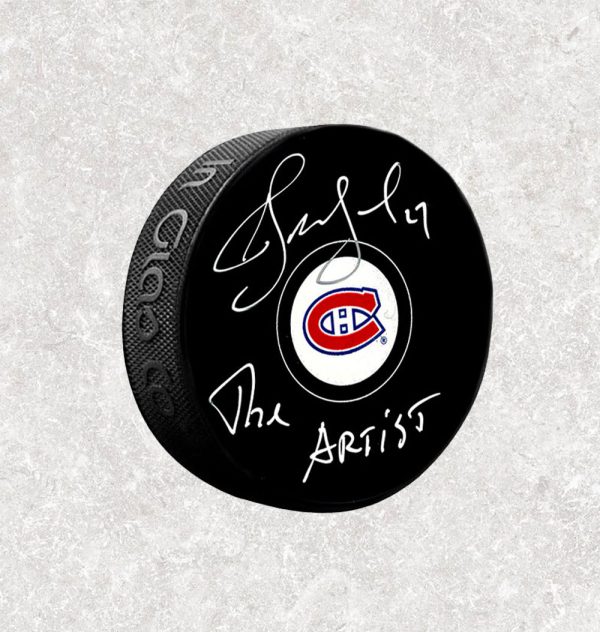 Alexei Kovalev Montreal Canadiens Autographed Puck