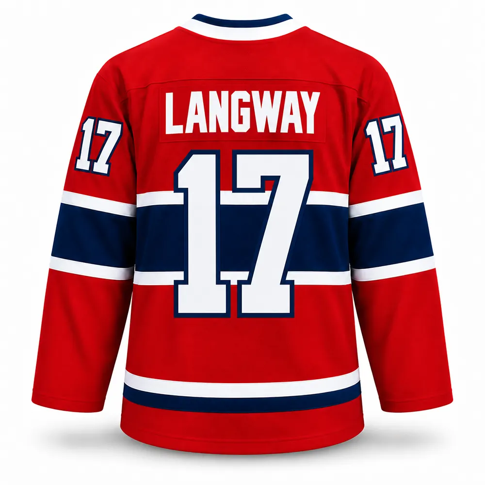 Rod Langway Pre-Order Montreal Canadiens Autographed Replica Jersey
