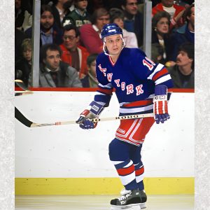 Pierre Larouche Pre-Order New York Rangers Autographed 8x10 (1)