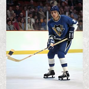Pierre Larouche Pre-Order Pittsburgh Penguins Autographed 8x10 (1)