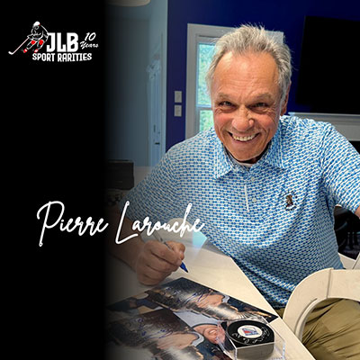 Pierre Larouche Montreal Canadiens Autographed 8x10 - Image 2