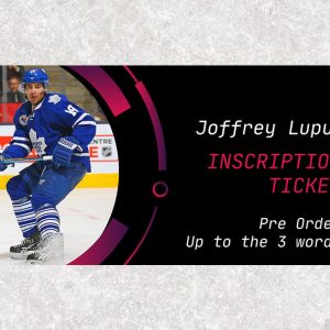 Joffrey Lupul Pre-Order Inscription (Up to 3 Words)