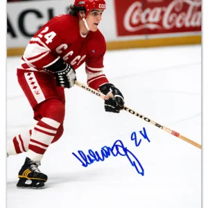 Sergei Makarov Team USSR Autographed 8x10