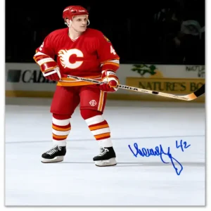 Sergei Makarov Calgary Flames Autographed 8x10