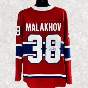 Vladimir Malakhov Montreal Canadiens Fanatics Autographed Jersey