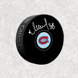 Vladimir Malakhov Montreal Canadiens Autographed Puck