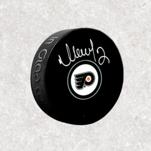 Vladimir Malakhov Philadelphia Flyers Autographed Puck