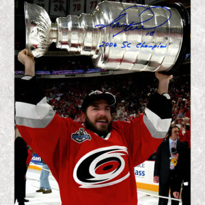 Mark Recchi Carolina Hurricanes Autographed 8x10
