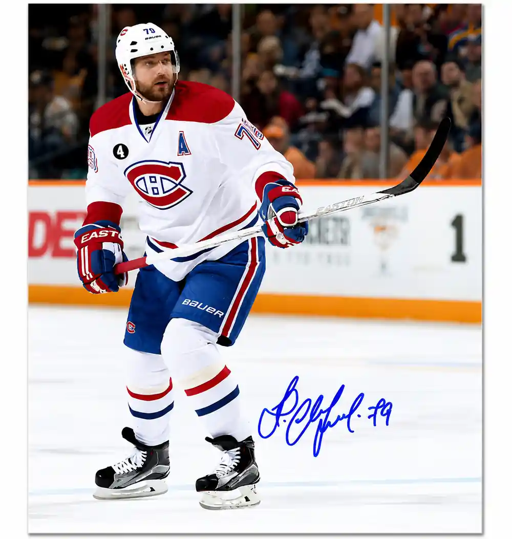 Andrei Markov Montreal Canadiens Autographed 8x10