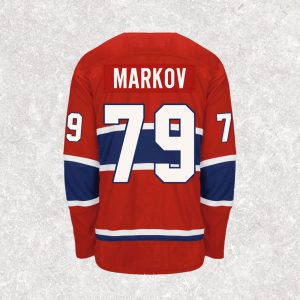 Andrei Markov Montreal Canadiens Autographed Jersey