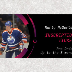 Marty McSorley Pre-Order Inscription (Up to 3 Words)