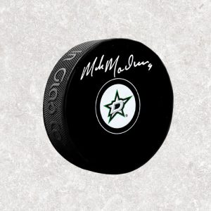 Mike Modano Dallas Stars Autographed Puck