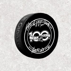 Mike Bossy NHL Autographed Hockey Pucks for sale
