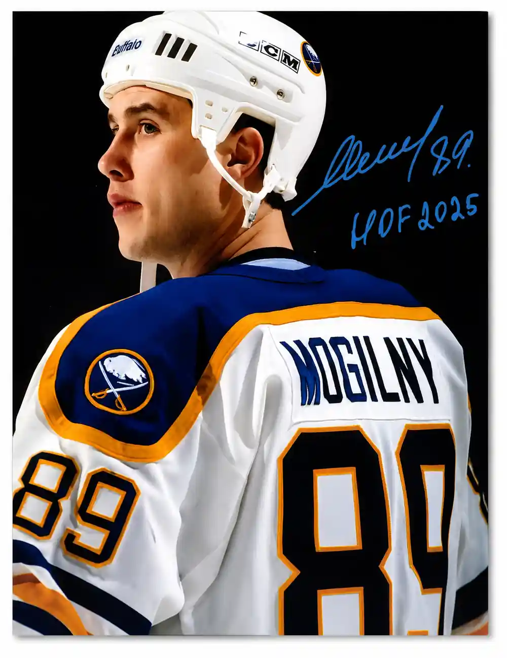 Alexander Mogilny Buffalo Sabres Autographed 8x10