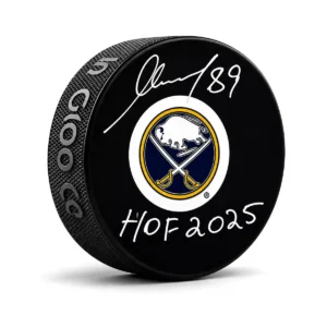 Alexander Mogilny Buffalo Sabres Autographed Puck