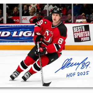 Alexander Mogilny New Jersey Devils Autographed 8x10