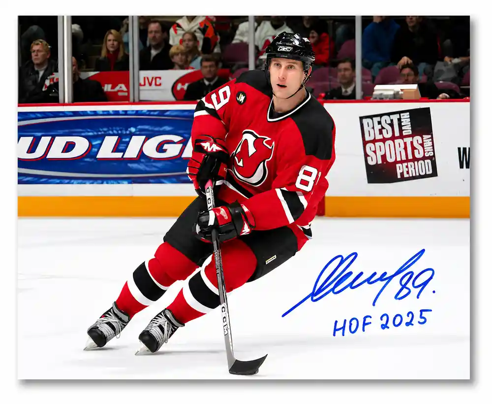 Alexander Mogilny New Jersey Devils Autographed 8x10